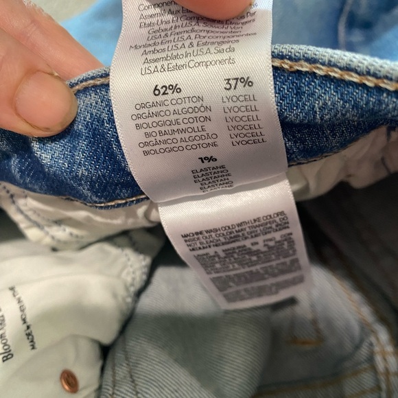 Mother The Insider Ankle Jeans in Bloom And Doom Medium Wash Size 24 Preppy - Picture 13 of 15